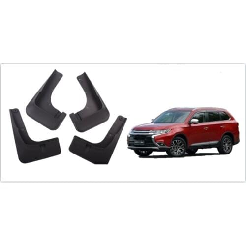 Car Mudguards For Mitsubishi Outlander 2015 2016 2017 2018 2019 Front Rear Mud Flaps Splash Guards Fender Flares Accessories
