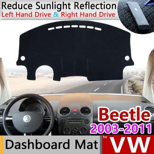 For Volkswagen VW New Beetle 2003~2011 Beetle A5 Anti-Slip Mat Dashboard Cover Pad Sunshade Dashmat Carpet Accessories 2006 2008