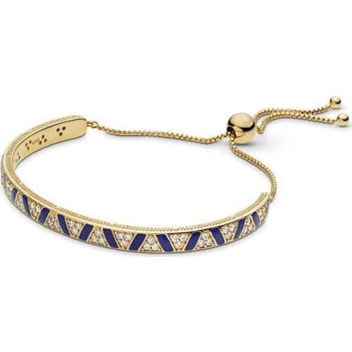 GChic Exotic Style Sliding Clasp Adjust for Moments Bracelet Fit Women Beaded Charm Chain Jewelry Bracelets Pulseras