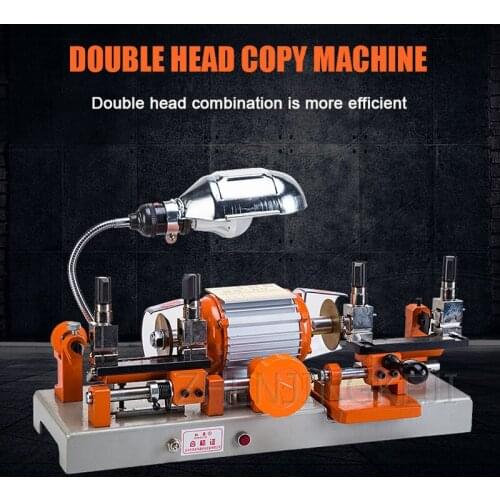Horizontal Key Machine Key Automatic Cutting Duplicator High Efficiency Key Machine Double Head Manual Multifunction Key Machine