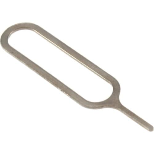 2Pcs Sim Card Needle For iPhone XS MAX 87 6 s plus 5 5S 4 Samsung XIAOMI Phone Tool Tray Holder Eject Metal Pin dropshipping