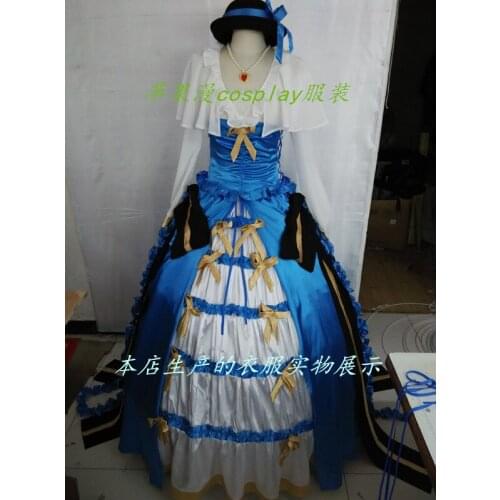 2016 Axis Powers hetalia Francis Bonnefoy France Cosplay Costume Custom Elgant Cosplay Dress
