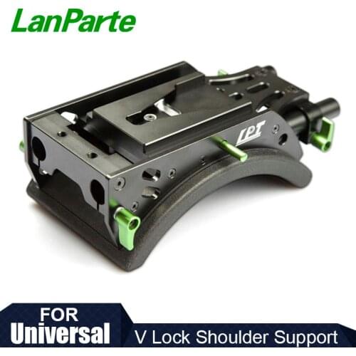 Lanparte 15mm V-mount Camera Shoulder Support for DSLR Camera