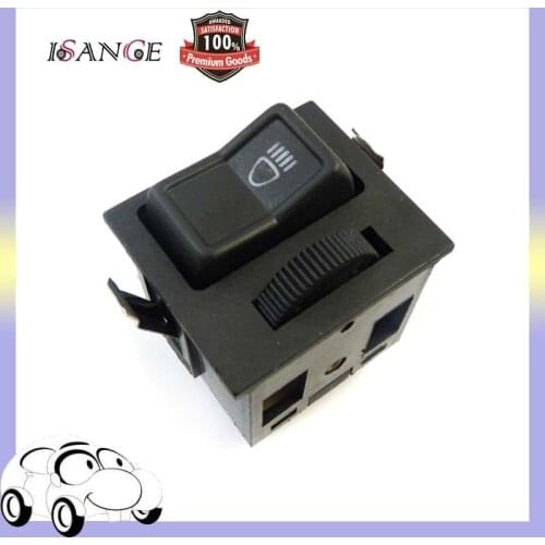 ISANCE Schalter Abblendlicht ISANCE Headlight Switch 321941531K For VW Passat Golf 1 Caddy Corrado Polo Scirocco (HSVW012)