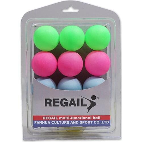 12pcs Colorful Table Tennis Balls Table Tennis Decor Balls Multi-functional Table Tennis Ball Lucky Draw Entertainment Equipment