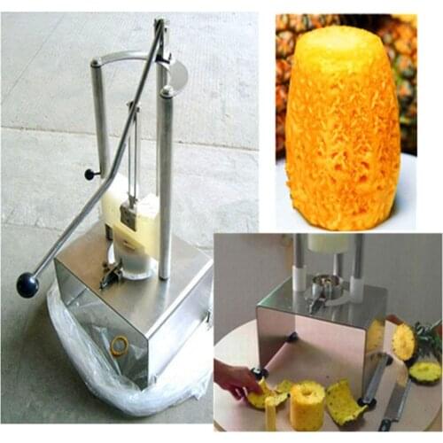 Manual type pineapple peeler corer pineapple barrel peeling coring machine