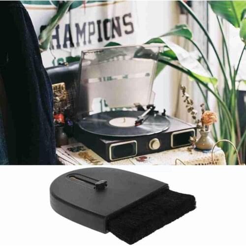 Turntable Cleaning Brush, Vinyl Player Record, Anti-static Dust Cleaner, Tool, Removal Cleaner Accessories K3N2