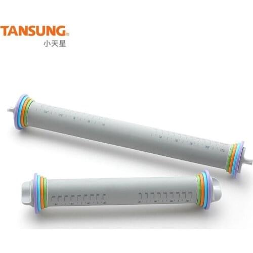 Rolling Artifact Silicone Flour Rolling Pin Adjustable Thickness Rolling Pin Amazon Hot Sale Silicone Flour Roll