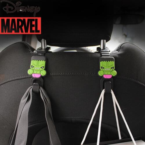 Disney Car Cartoon Hook Marvel Iron Man Spiderman Creative Car Seat Multifunctional Hidden Car Seat Back Hook