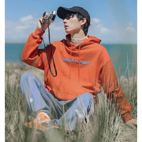 TFETTERS New Arrival Foam Printing Fashion Man Hoodies 2021 Autumn Letter Three-dimensional Young Casual Hoodies Men Sweatshirt