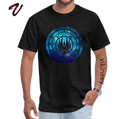 Tops Shirts Battlestar Galactica Colonial Seal VALENTINE DAY Odin Fabric Mystic Mens T Shirts Europe Sweatshirts Faddish