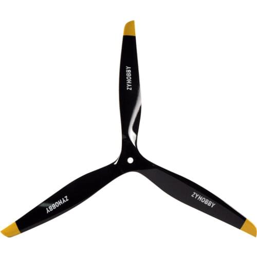 11/12/13/14/15/16/17/18inch Beech Wood 3-Blade Propeller CW For RC Electric Airplane