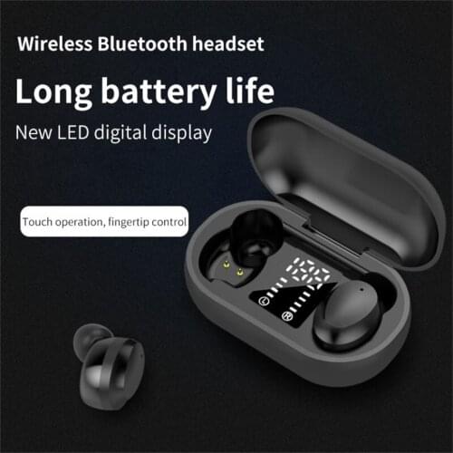 F12 TWS Bluetooth 5.0 Headphones Wireless Noise Cancelling Headphones Stereo Sports Waterproof Earbuds Headset