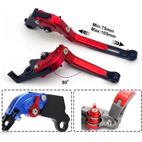 Extendable levier de frein et embrayage moto FOR Husqvarna FS450 / 701 Supermoto / Enduro 2017 Scooter Clutch brake Levers