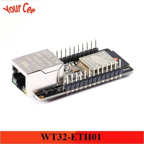 WT32-ETH01 Embedded Serial Port Networking Ethernet Bluetooth-compatible WIFI Combo Gateway MCU ESP32 Wireless Module WT32 ETH01
