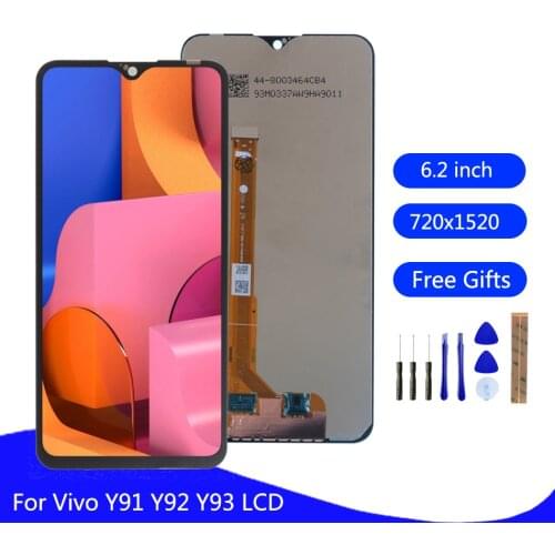 Original For BBK Vivo Y91 Y91i Y91c Y93 Y93s Y93st Y95 MT6762 LCD Display Touch Screen Digitizer Assembly Replacement PhoneParts