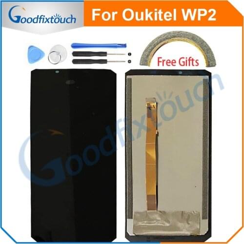LCD Screen For Oukitel WP2 LCD Display+Touch Screen Digitizer Assembly Touch Panel For Oukitel WP2 Replacement Parts