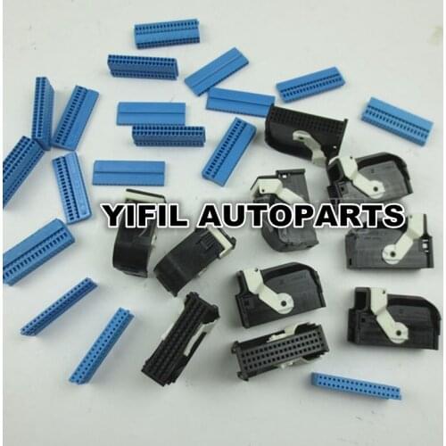 1set/lot 54 Pin/Way Automotive Bluetooth Plug Connector Socket Housing With Terminal For VW Audi BMW A6 A4 A8 C6 8K 4F 4E0972144