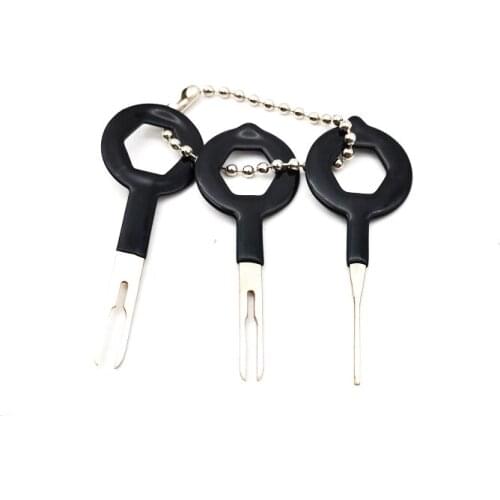 3Pcs/Set Car Crimp Release Pin Extractor Connector Wiring Terminal Removal Tool
