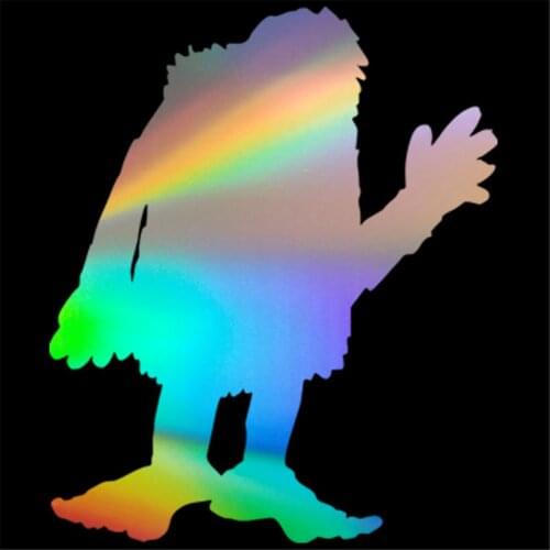 Big Foot Yeti Animal Cartoon Sticker Decal Vinyl Car Window Windscreen Wall Home Bedroom Refrigerator Bumper XMAS Decor Gift