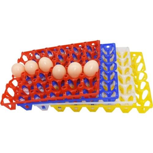 Farm Egg Tray 30 Egg Tray Transportation And Storage Of Eggs Recycling Plastic Material Egg Trough Depth 37mm 10pcs