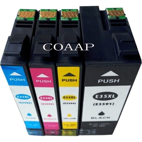 4PK Compatible EPSON T3591 - 3594 (35XL) ink cartridge for WorkForce Pro WF-4720DWF 4725DWF 4730DTWF 4730DWF 4740DTWF Printer