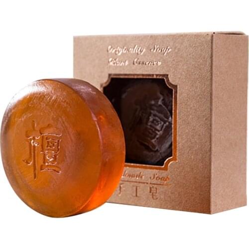 Sandalwood Essential Oil Soap Face Cleansing Remove Blackhead Control Oil Acne Scented Skin Care Bath Handmade Soap Unisex TSLM1