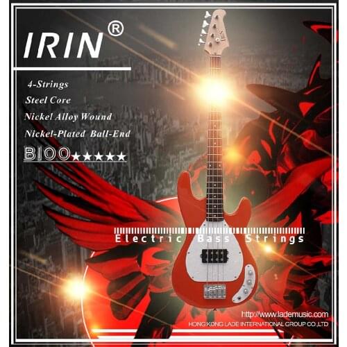 Electric Bass Guitar Strings Set Steel Core Nickel Plated Alloy Wound Bass String Replacement Guitar Accessories B100