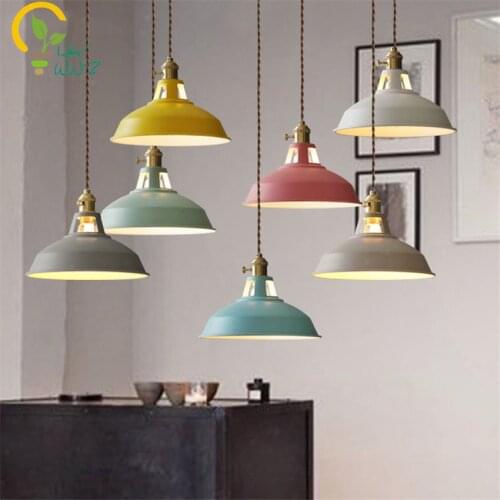 Nordic Copper Pendant Lights Dining/living room Edison Bulbs Hanglamp Pendant lamp Restaurant/Bar/Coffee Shop Luminaire Suspendu