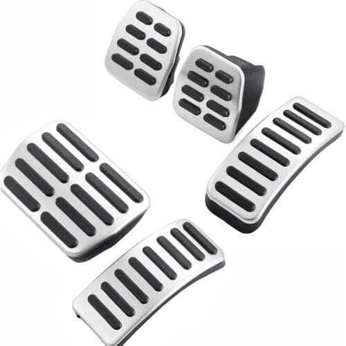 Car Clutch Fuel Brake Pedals Fit For Audi A1 A2 A3 S3 TT Seat Arosa Ibiza Cordoba 6K Leon Toledo Fabia Covers Accessories