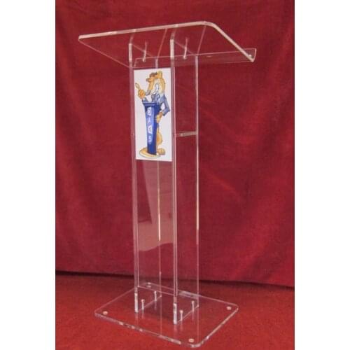 Clear Acrylic Podium