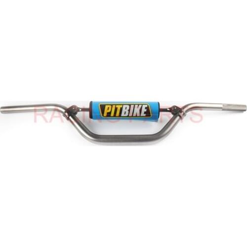 Silver Motorcycle Handlebar 7/8" 22mm Motocross Moto Handlebar For KTM Honda Yamaha kawasaki Suzuki