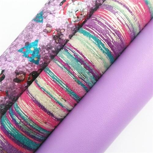 GREY Glitter Fabirc, Faux Leather Fabric, Lace Flowers Synthetic Leather Fabric Sheets For Bow A4 21x29CM Twinkling Ming XM593