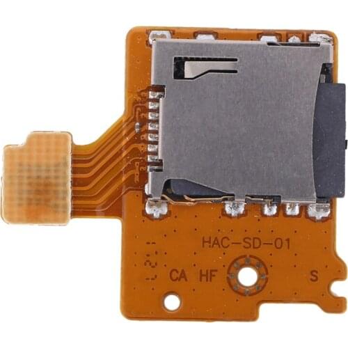 Micro-Sd Tf Card Slot Socket Board Replacement For Nintendo Switch Game Console Card Reader Slot Socket