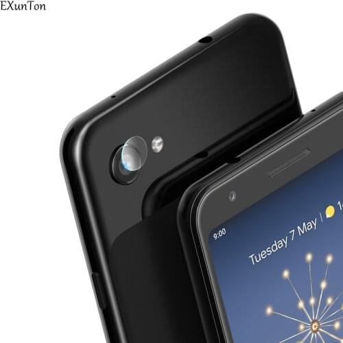 EXUNTON Full Cover Camera Lens Tempered Glass for Google Pixel 3 3XL Back Camera Lens Screen Protector for Google Pixel 3 3XL