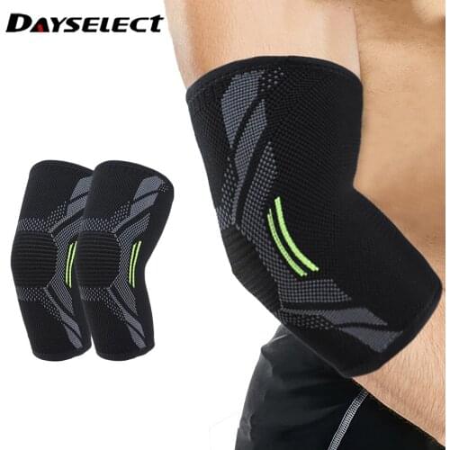 1 Pcs Elbow Brace Compression Support Elbow Sleeve Pad for Tendonitis Tennis Basketball Volleyball Elbow Protector Reduce Pain