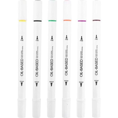 48 Pieces In A Box Baoke2923#48 Color Marker Oil Pastel Hand-painted Design Animation Full Set of 48 Color Oily Pop Pen Water