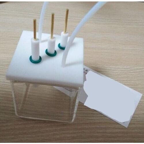 5cmx3cmx4cm length, width and height PTFE unsealed electrolytic cell / microliter electrolytic cell / photoelectrochemical cel
