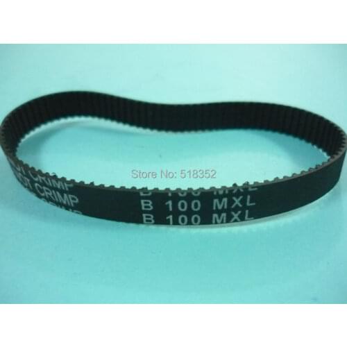 80MXL/ B100MXL 8mm Width Black Synchronous Timing Belt for EDM Drilling Machine Parts