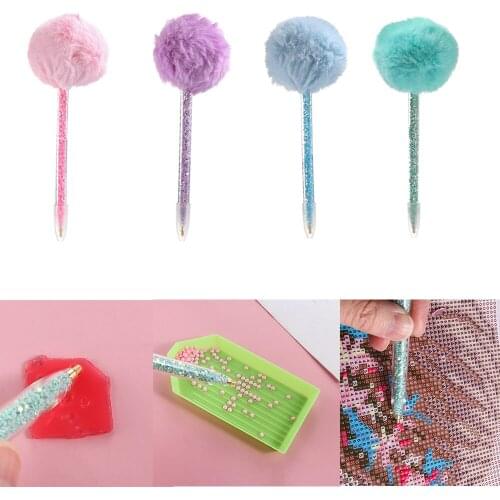 1PC Diamond Point Drill Pen DIY Crafts Sewing Embroidery Cross Stitch Accessories Art 5D Diamond Painting Crystal Pens