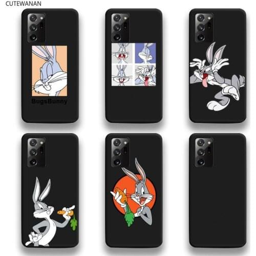 Cute bunny Phone Case For Samsung Galaxy Note20 ultra 7 8 9 10 Plus lite M51 M21 M31S J8 2018 Prime