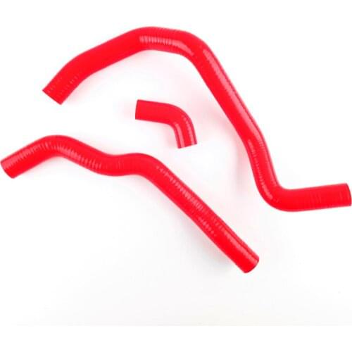For Honda Fit Jazz 1.3L 1.5L L15 L13 4-PLY Red Radiator Silicone Hose Kit