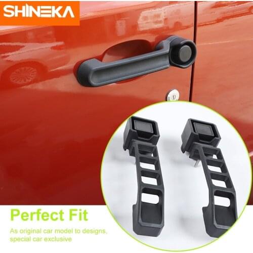 SHINEKA Door handles For Dodge Nitro 2007-2012 Car Exterior Side Door Handle Trim Cover Accessories For Dodge Nitro 2007-2012