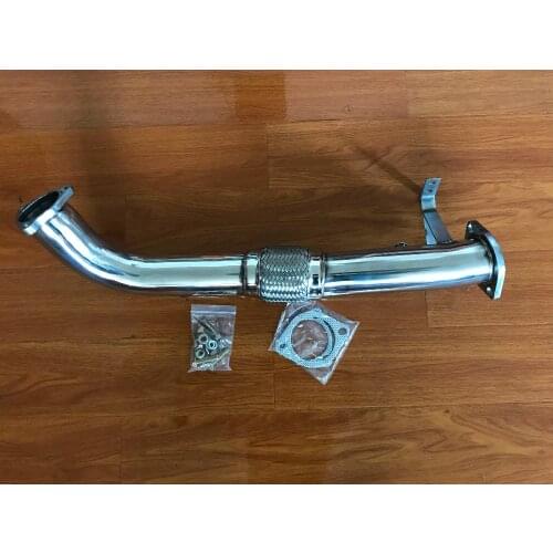 FLEX 3" EXHAUST TURBO MIDPIPE DOWNPIPE FOR NISSAN S13/S14 240SX SR20 CA18 KA24