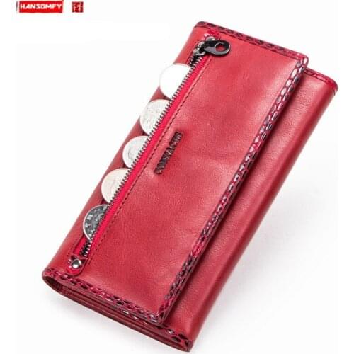 Женские кожаные кошельки HYLHMC China At AliExpress