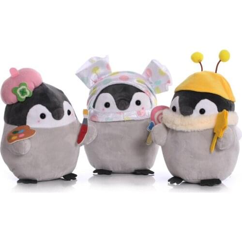 20CM Cute Penguin Toy Key Chain High Quality Antarctica Plush Animal Stuffed Toy Doll For Girls and Boys Kids`Birthday Gifts