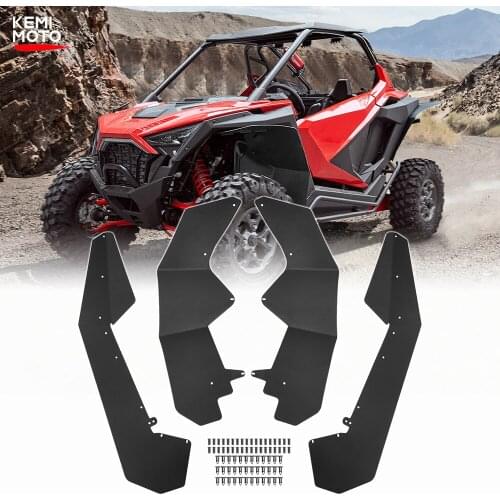 UTV KEMIMOTO RZR PRO XP Mud Flaps Front Rear Fender Flares Kit for Polaris PRO XP / PRO XP 4 2020 2021 2022