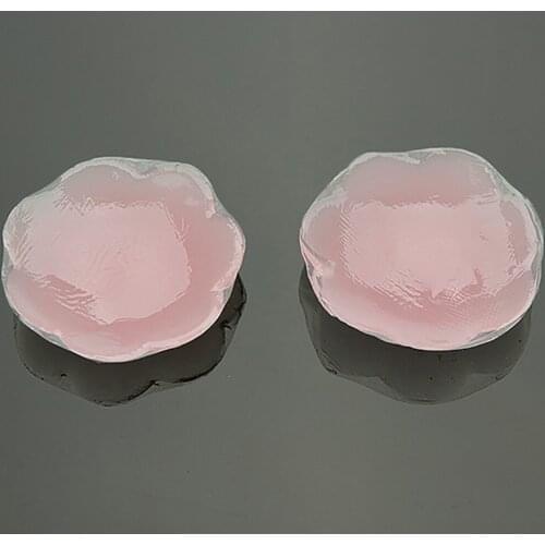 New Ultra-thin Nipple Cover Invisible high-grade cotton silicone plum milk paste Stealth Paste Hidden Flower-like Silicone Bra