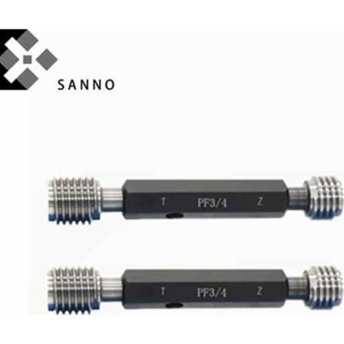 PF1/8 PF1/4 PF 3/8 PF1/2 PF3/4 PF1" PF1 1/4 American system thread plug gauge measuring tool go nogo gage