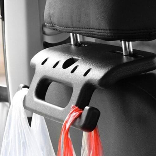 Car Seat Back Armrests Hook Multifunction Seat Storage Bag Accessories For Umbrellas Grocery Bags Handbags